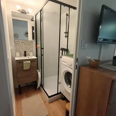 Сasa de vacaciones Jolie Maisonnette Dans Résidence Avec Piscine, Clim, Lave-linge, Lave-vaisselle Et Wifi Le Barcarès