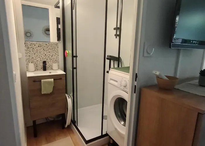 Hébergement de vacances Jolie Maisonnette Dans Résidence Avec Piscine, Clim, Lave-linge, Lave-vaisselle Et Wifi Le Barcarès